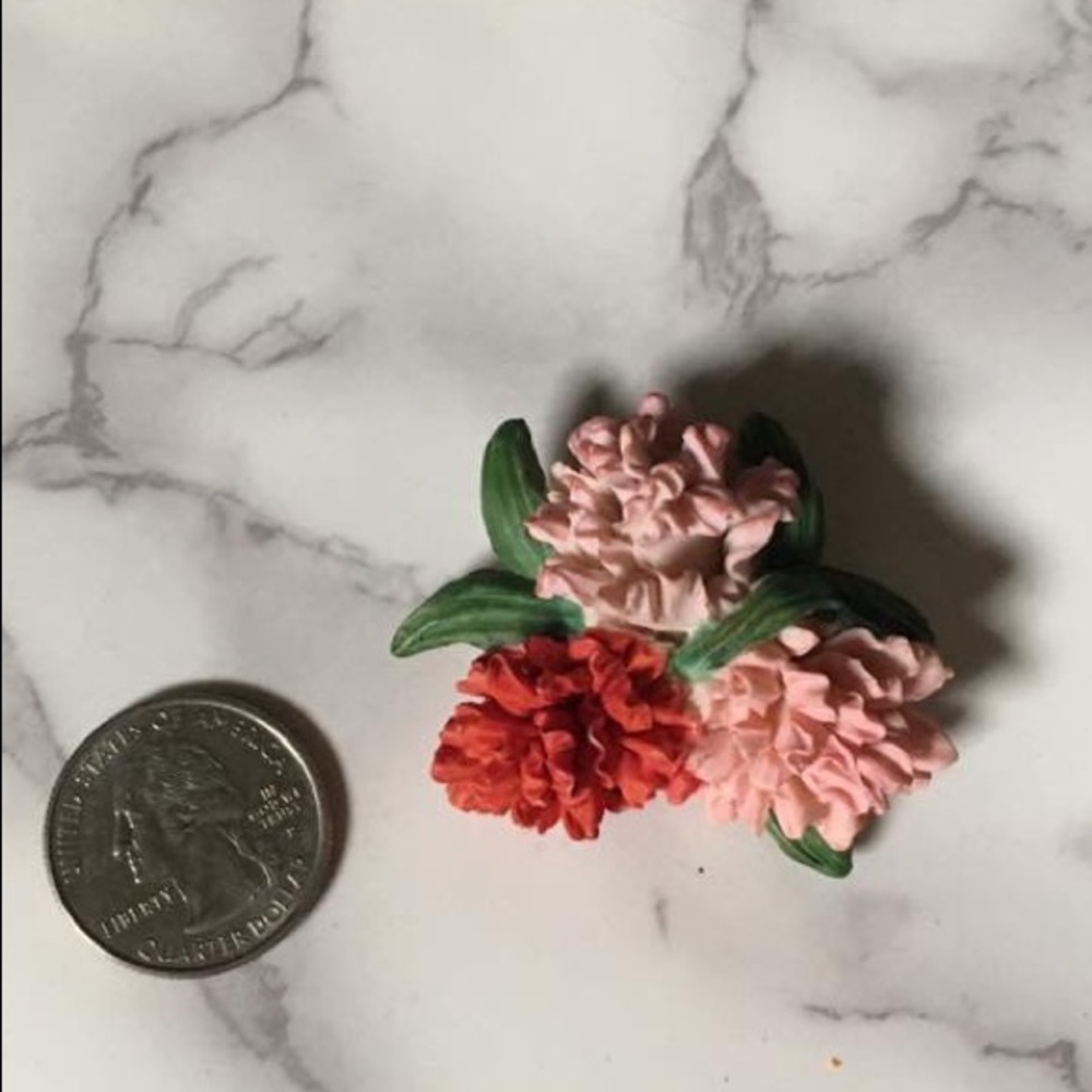 Vintage flower brooch